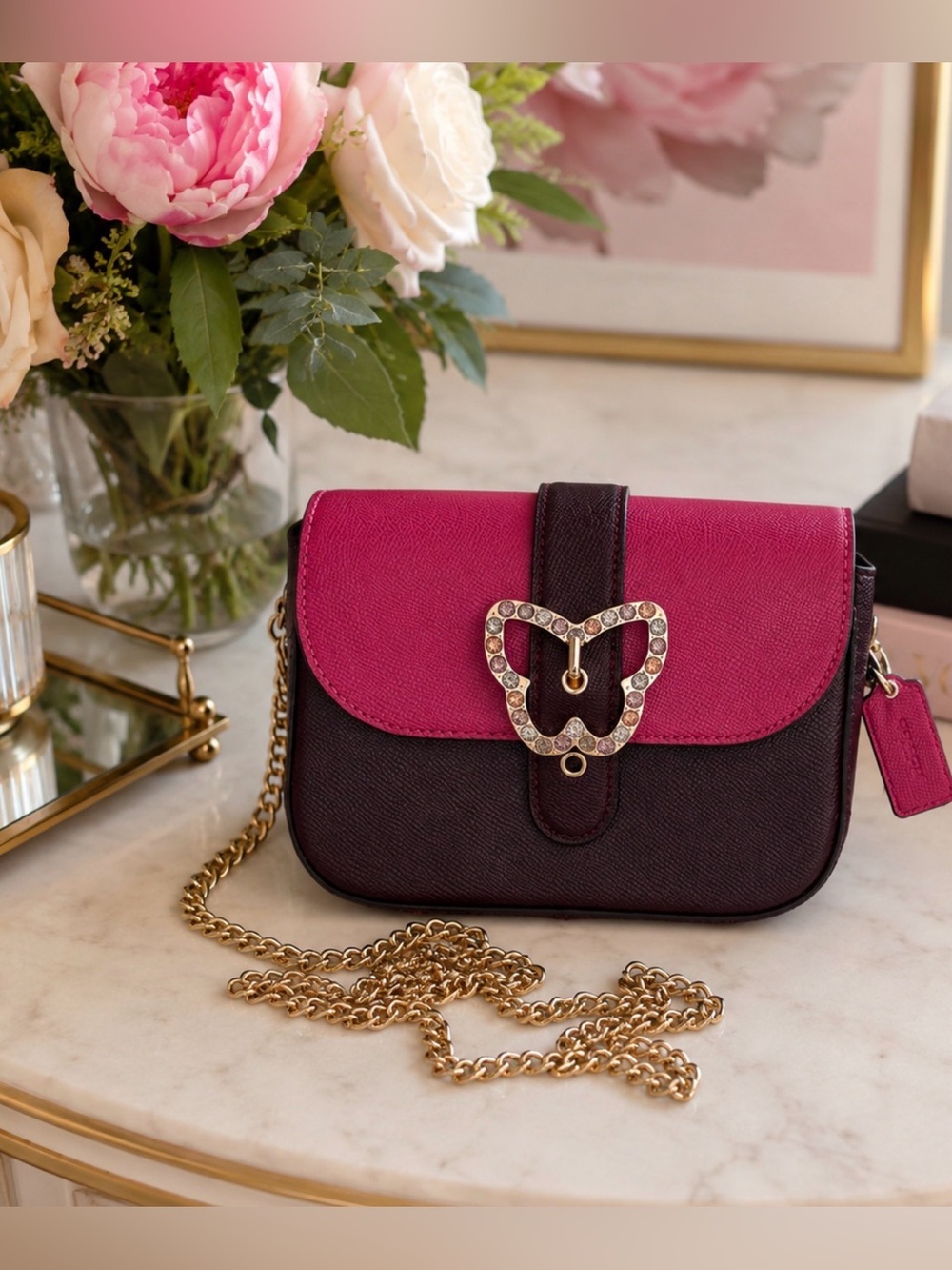 Coach Butterfly Crossbody Bag 🦋💗